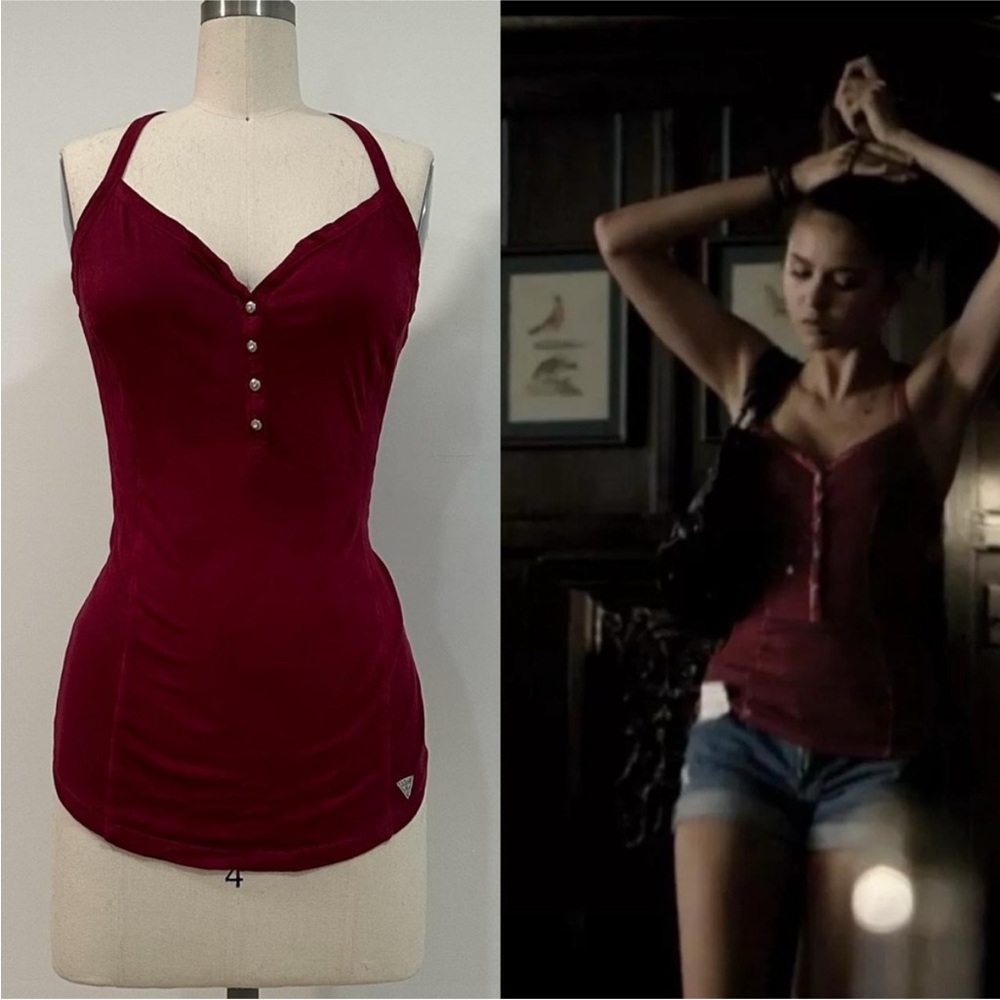 ❌ not 4 sale — ISO GUESS Lily Henley Tank Top
